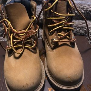 Toddler size 8 Timberland boots
